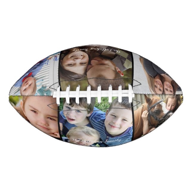 Photo Collage Custom Football (Front)