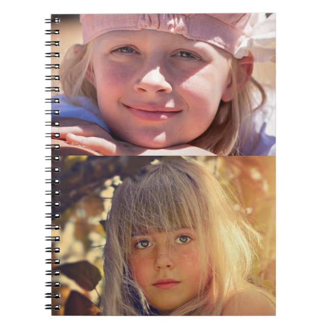 PHOTO COLLAGE CUSTOM NOTEBOOK (Front)