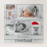 Photo Collage Cuteness Overload Keepsake Puzzle<br><div class="desc">Create your own family photo collage puzzle.  Add your favourite photo.  A great gift for Grandma,  Grandpa,  Mom,  Dad.  Who wouldn’t love building this sweet puzzle?  Make it your own with your favourite photos.  The perfect gift for anyone on your Christmas list.</div>