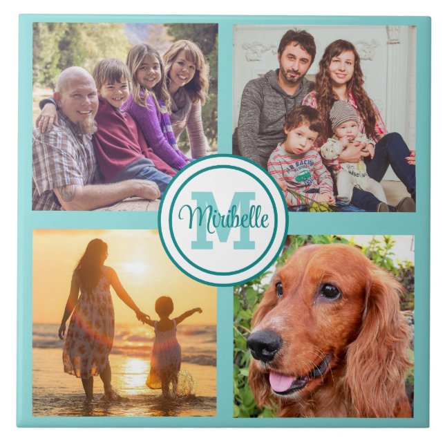 Photo Collage family Tile (Front)