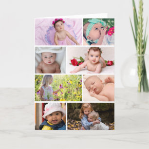 Photo Collage Father's Day Card