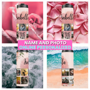 Photo Collage For Mother's Thermal Tumbler