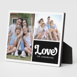 Photo Collage Love Plaque