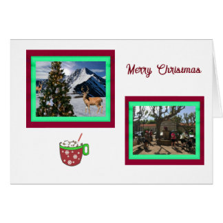 Photo Collage Merry Christmas Card
