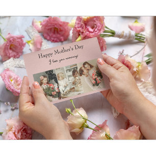Photo Collage & Message - Personalized Gift Postcard