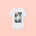 Photo Collage Modern Simple T-Shirt<br><div class="desc">Modern and simple photo collage perfect for family.</div>