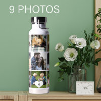 Photo collage monogram personalized modern