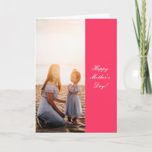 Photo Collage Mother's Day Card for Mom (Front)