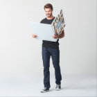 Photo Collage N'Importe Quel Âge Jumbo Carte Anniv