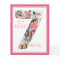 Photo Collage Number 7 Girl's 7th Birthday Card