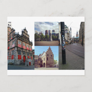 Photo collage of The Hague 1 Postcard