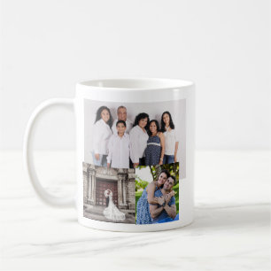 PHOTO COLLAGE PERSONAALIZED COFFEE MUG