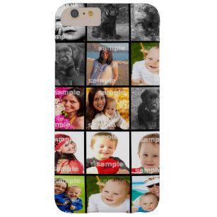 Photo Collage  Personalized Custom Barely There iPhone 6 Plus Case