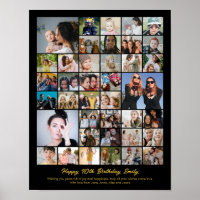 Photo Collage Personalized Picture Mosaic Gift
