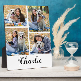 Photo Collage Plaque de Chien