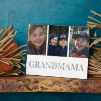 Photo Collage Plaque | Grandmama | Mother's Day
