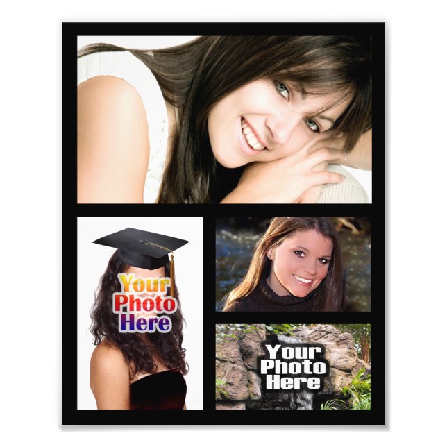 Photo Collage Print, Four Pictures 8x10 or Other.. (Front)