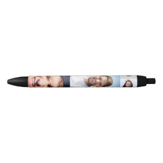 Photo Collage Put Your Face On a Black Ink Pen