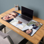 Photo Collage Put Your Face On a Desk Mat<br><div class="desc">Make a desk mat that's truly one of a kind when you add your face (or any photos you like) to this mat. It has an all over collage print that's ready to be customized with up to 4 photos. Add some funny photos of yourself to create a hilarious gift...</div>