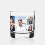 Photo Collage Put Your Face On A Whiskey Glass<br><div class="desc">Make a whiskey glass that's truly one of a kind when you add your face (or any photos you like) to this rocks glass. It has an all over collage print that's ready to be customized with up to 9 photos. Add some funny photos of yourself to create a hilarious...</div>