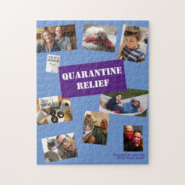 Photo Collage Puzzle - Amusement pour les enfants  (Vertical)