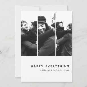 Photo Collage simple moderne Carte de vacances min