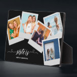 Photo Collage Sisters Cute Personalized Gift Plaque<br><div class="desc">Photo Collage Sisters Cute Personalized Gift</div>