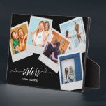 Photo Collage Sisters Cute Personalized Gift Plaque<br><div class="desc">Photo Collage Sisters Cute Personalized Gift</div>