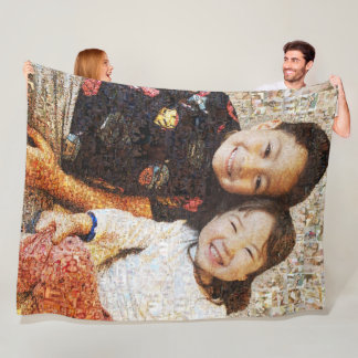 Photo Collage Throw, Fleece & Sherpa Blankets