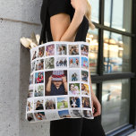 Photo Collage Unique Personalized 33 Photo Tote Bag<br><div class="desc">Photo Collage Unique Personalized 33 Photo template bag from Ricaso</div>