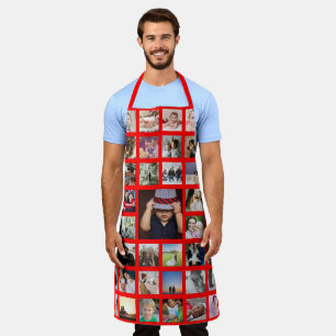 Photo Collage Unique Personalized Apron