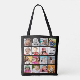 Photo Collage Unique Personalized Tote Bag