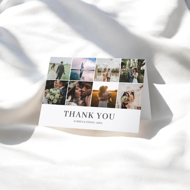 Photo Collage Wedding Thank You (Creator Uploaded)