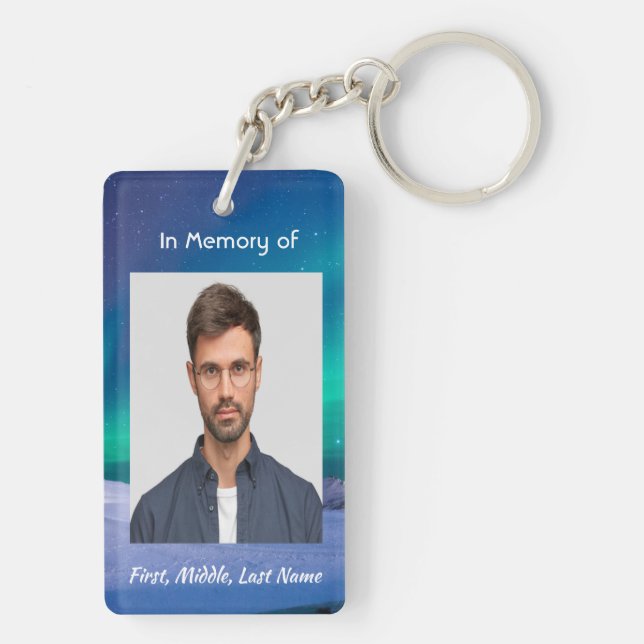 Photo commémorative aurora Borealis (Dos)