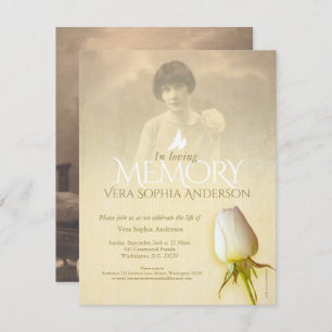 Photo commémorative faire-part funéraire de bufs d