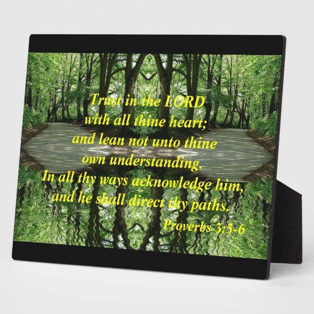 Photo Confiance dans le Lord Plaque (Côté)