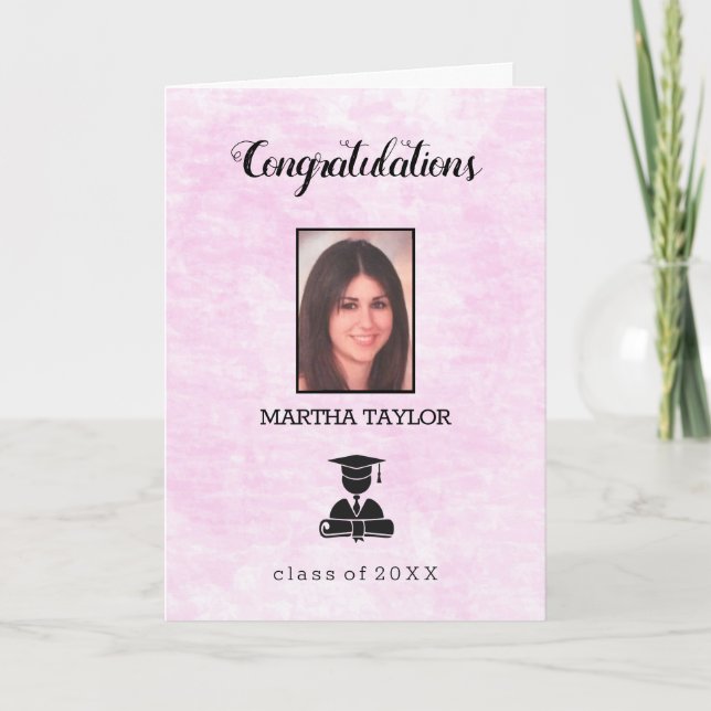 Photo Congratulations Graduations Holiday Card (Front)