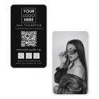 Photo Connect with Us Social Media QR Code Logo