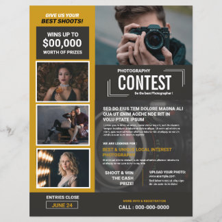 Photo Contest Flyer Template