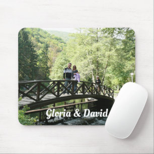 Photo Couple Mouse pad