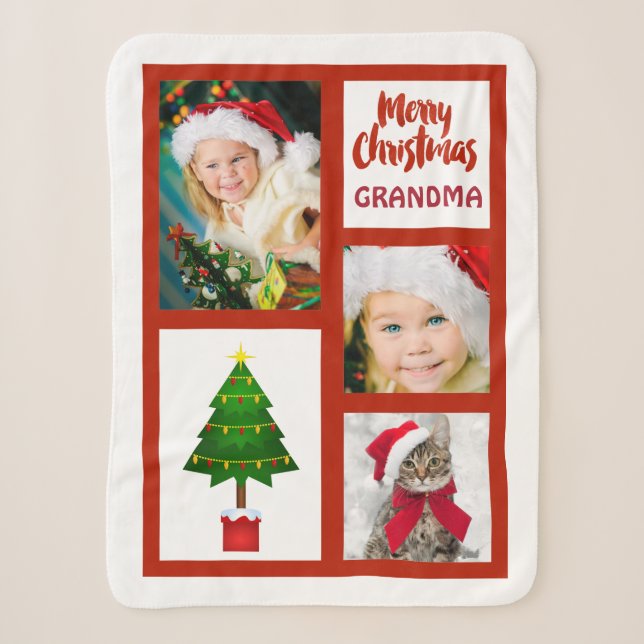 Photo Couverture de Noël pour grand-mère (Devant)