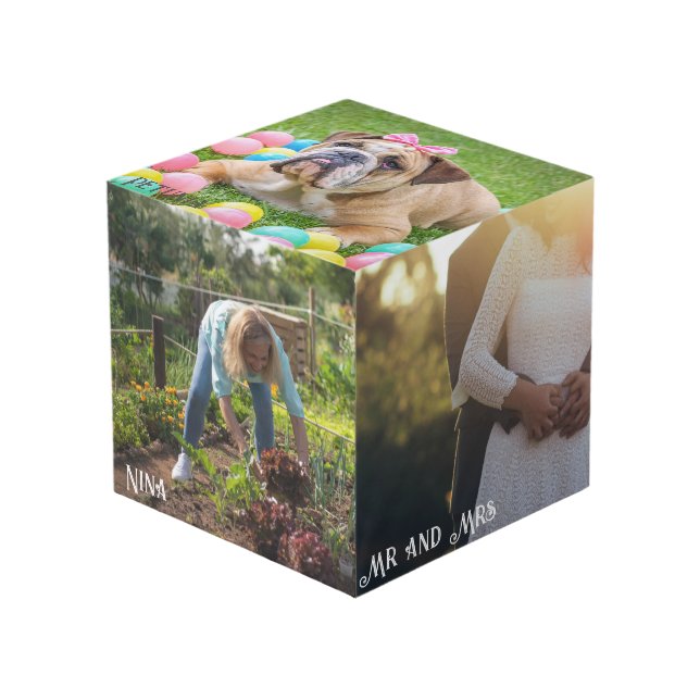 Photo Cube 5 Photo's (Front Angled)