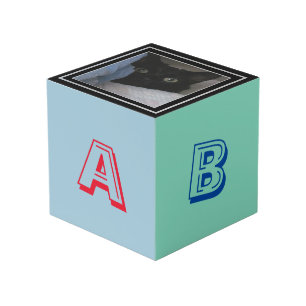 Photo Cube - Alphabet Block with Photo