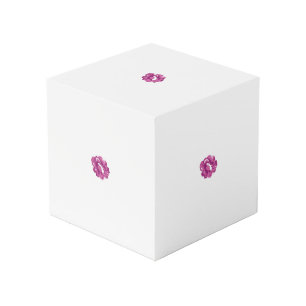 Photo Cube   Custom Memories   Floral Keepsake Gif