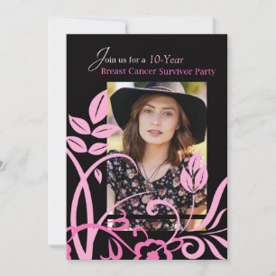 Photo Custizable 10 ans Invitation Danse du sein