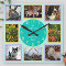 Photo Custom 8 Picture Personalized Colour Block