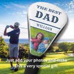 Photo Custom BEST DAD Personalized Name  Golf Head Cover<br><div class="desc">This simple yet sophisticated design features custom "BEST DAD" and his first name completed with a favourite photo. Perfect as father's day gifts for dad,  gifts for grandfather,  husband and more. Any design questions or special requests,  just a chat or an email: charmdesignstudio@rcn.com and we'll be happy to assist.</div>