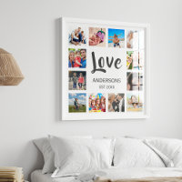 Photo Custom Family Collage Personnalité de White
