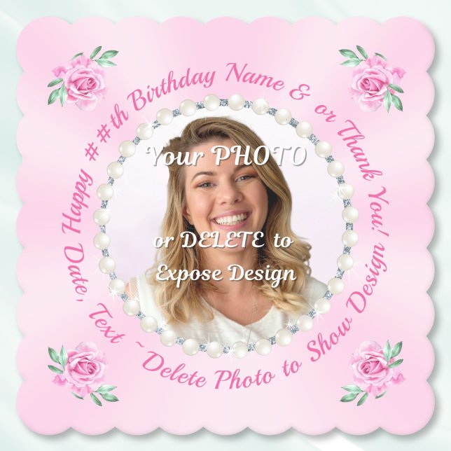 Photo, Customizable Cardboard Coasters, Chipboard Paper Coaster (Photo Coasters. Custom paper coasters. Chipboard coasters custom. Birthday coasters. Custom Coasters)