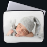 Photo Customized Personal Picture Modern Laptop Sleeve<br><div class="desc">Create your own favourite photo laptop sleeve.  This makes a great gift for Mother’s Day,  Father’s Day,  Grandparents Day,  Christmas,  Birthday.</div>